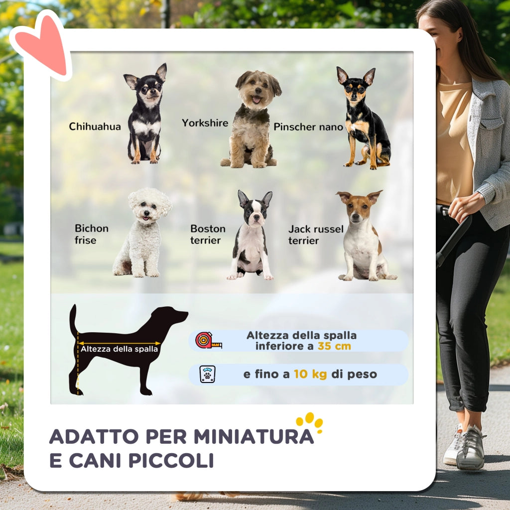 Carrozzina per Cani Pieghevole ¨C Minimal ¨C Grigio