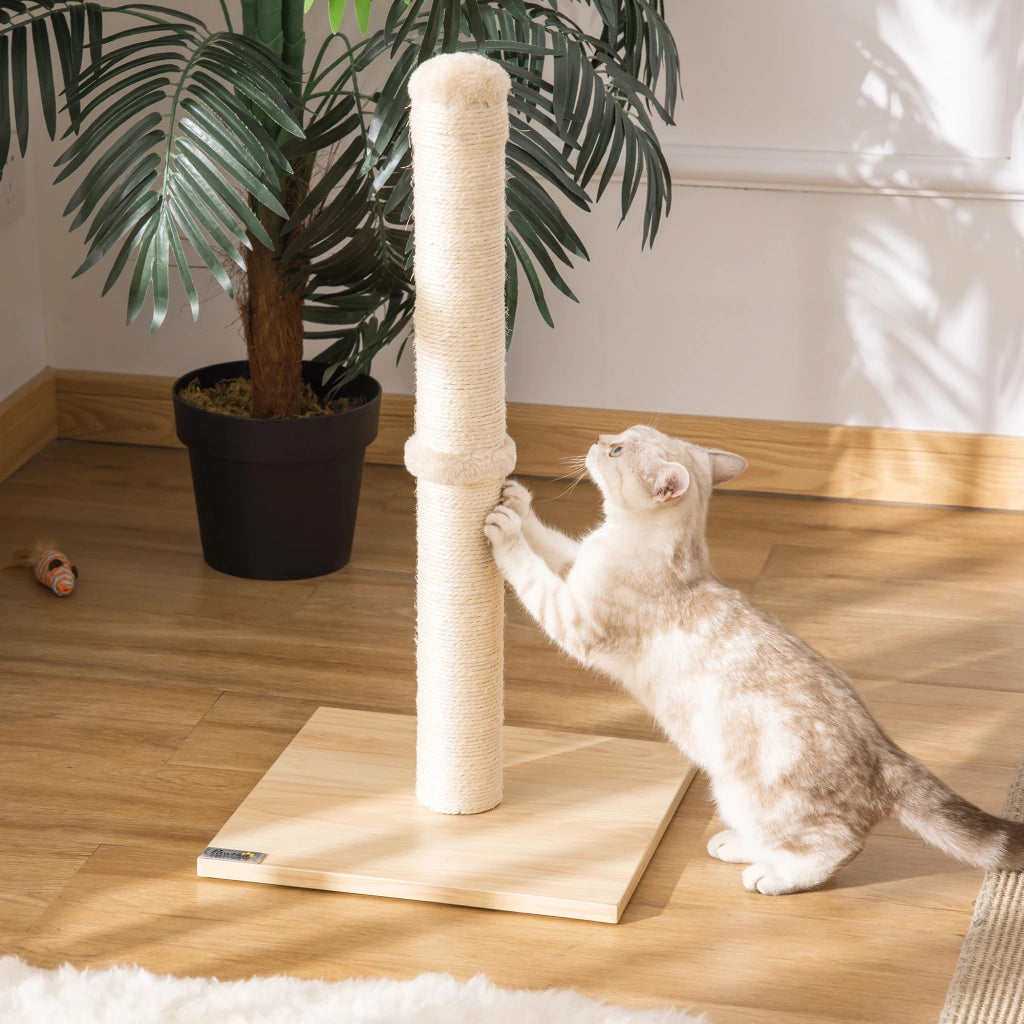 Tiragraffi per Gatti con Palo in Sisal ¨C Xylo ¨C Beige 60 cm