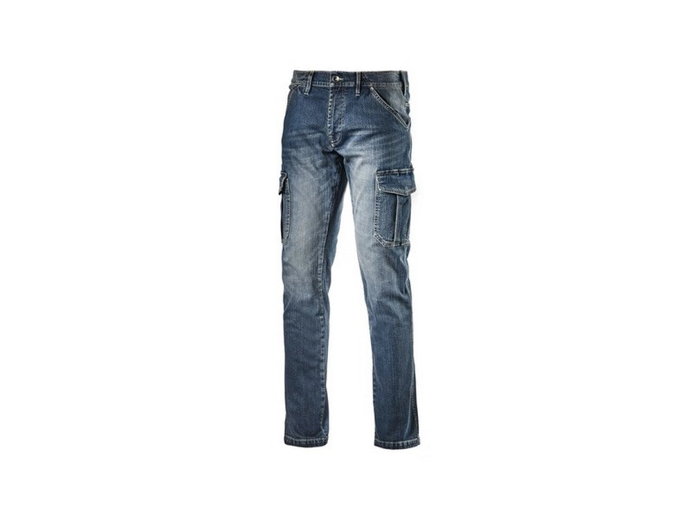1paio pantalone jeans cargo denim col. blu mis. 38 (54) cod:ferx.vit42149