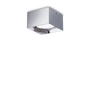Plafoniera Contemporanea Spike Alluminio Cromo 1 Luce Gx53 15W 3000K Ip20