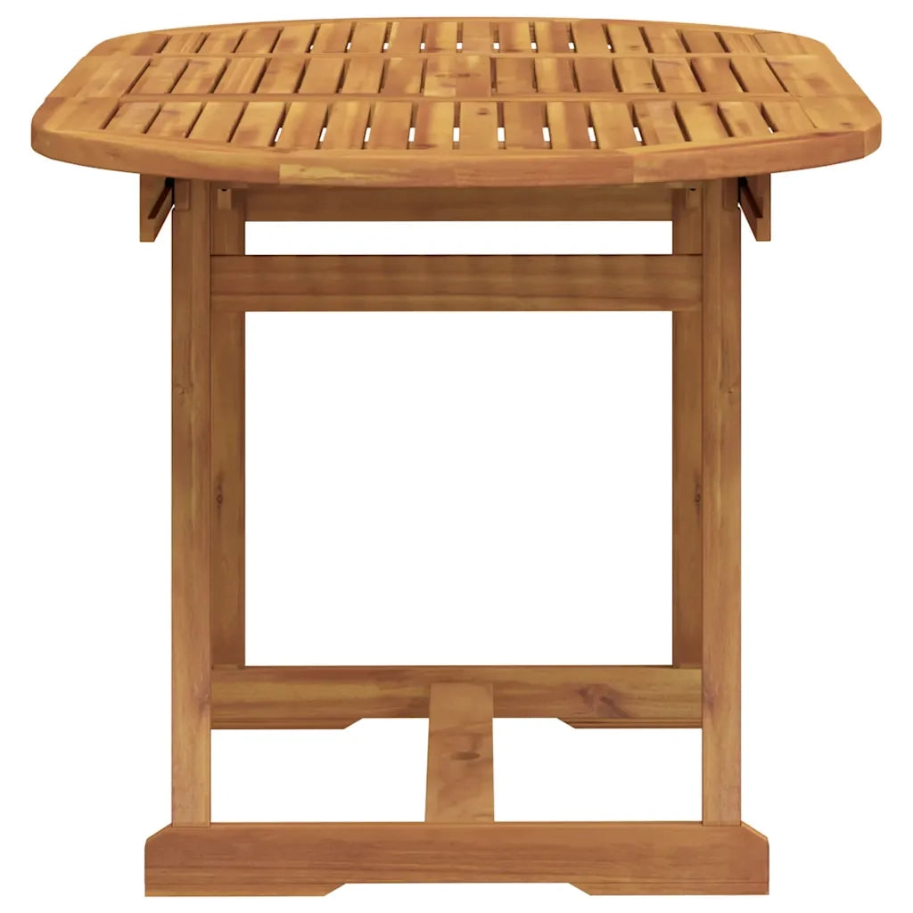 Set Pranzo da Giardino 7pz Legno Massello di Acacia e Textilene 3279323