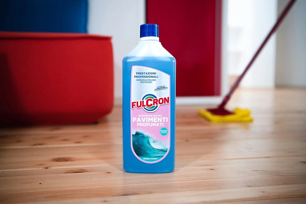 DETERGENTE NEUTRO PER MULTIPAVIMENTI 'FULCRON' lt. 1 - brezza marina  - AREXONS