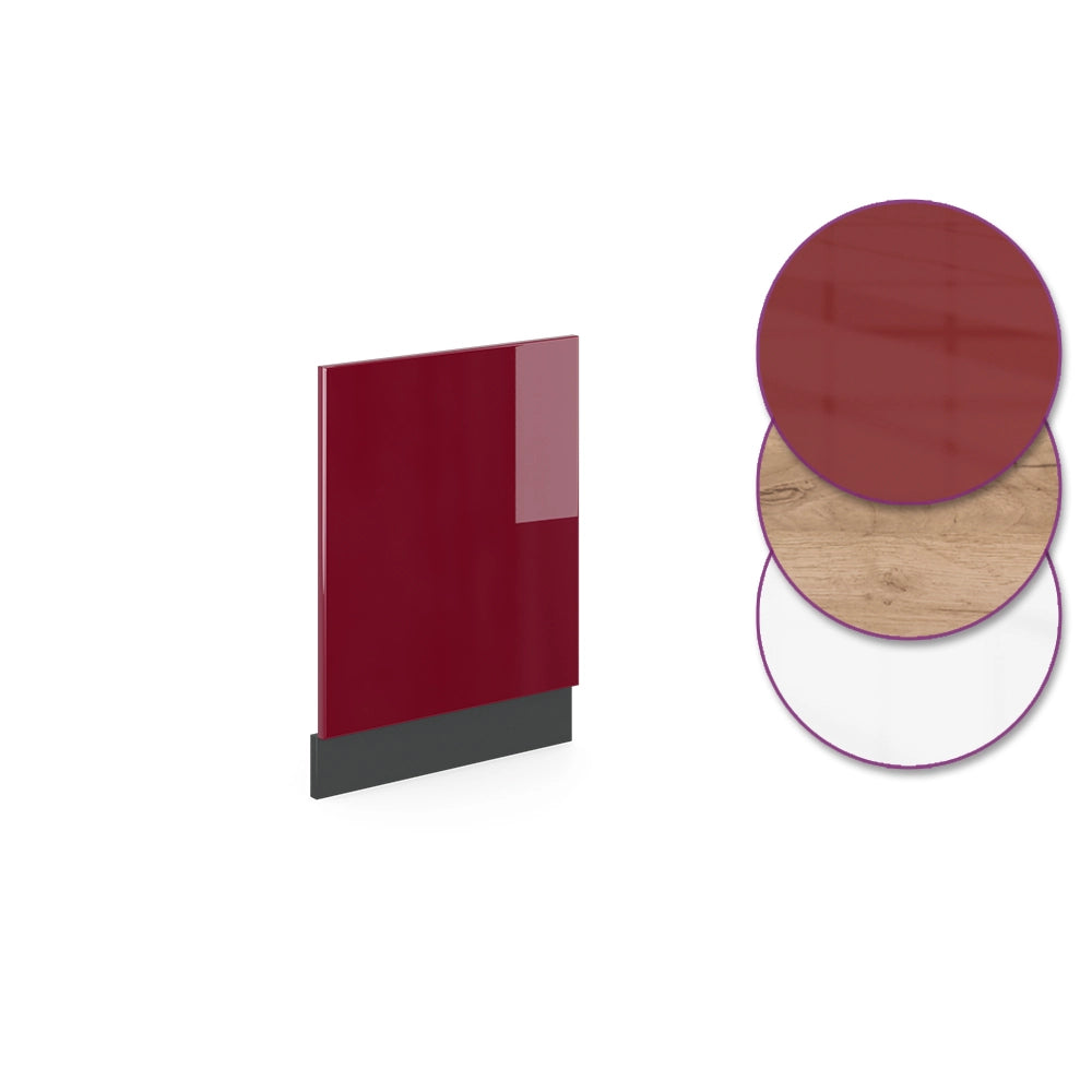 Pannello frontale R-Line Rosso/Antracite 45 cm, PL Antracite Vicco
