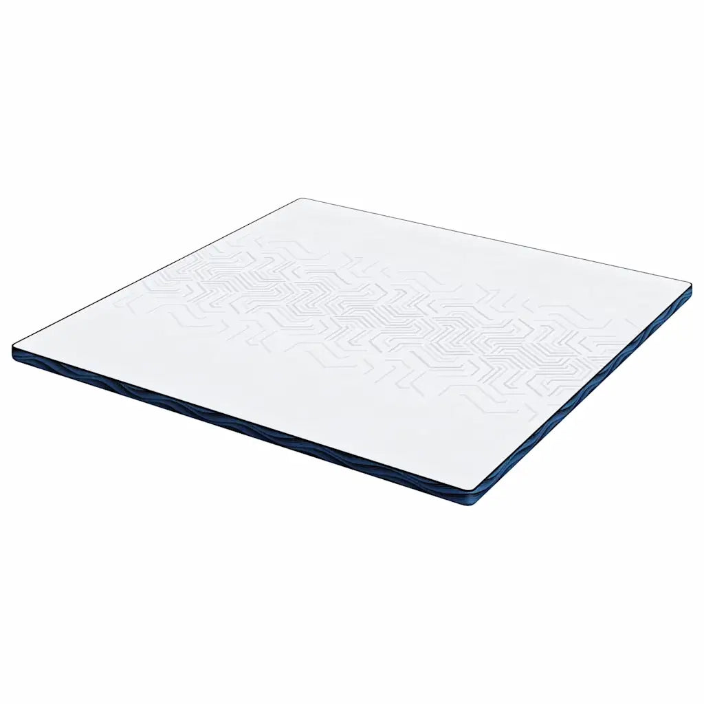 Topper per materasso Bianco 200 x 200 cm Tessuto Jacquard 4106263
