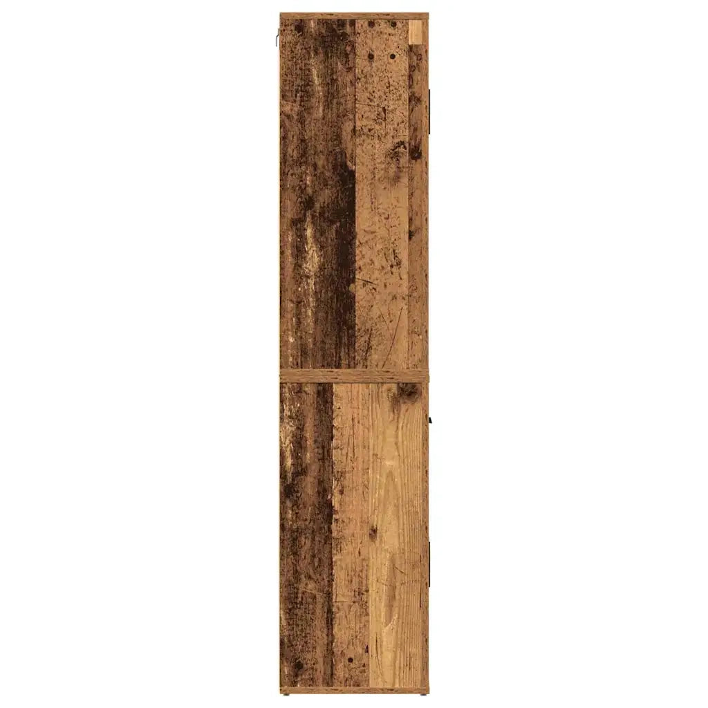 Highboard Legno vecchio 80 x 33 x 150 cm Legno multistrato 3334340
