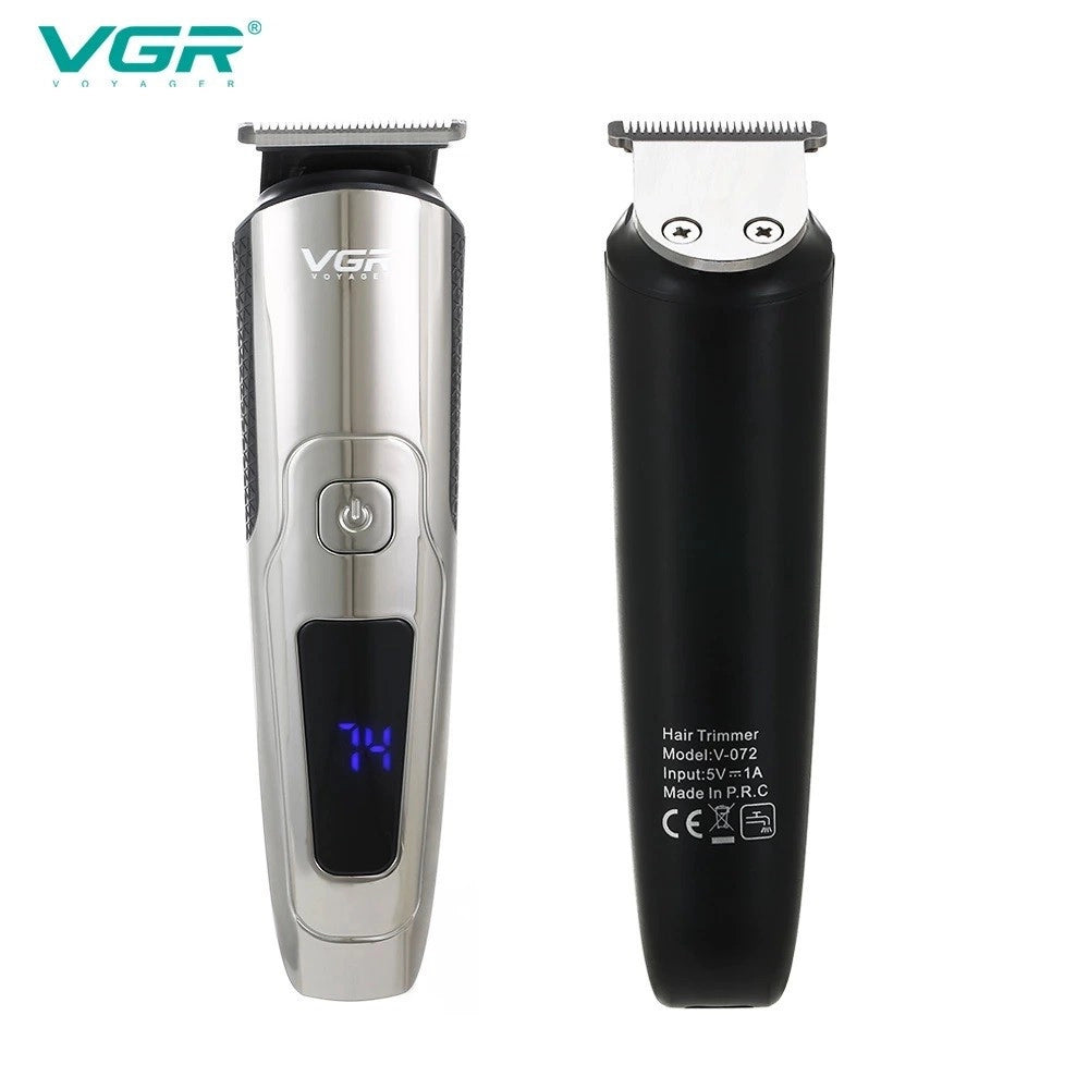 Tagliacapelli Professionale Impermeabile Ricaricabile Usb Trimmer Barba Vgr V072