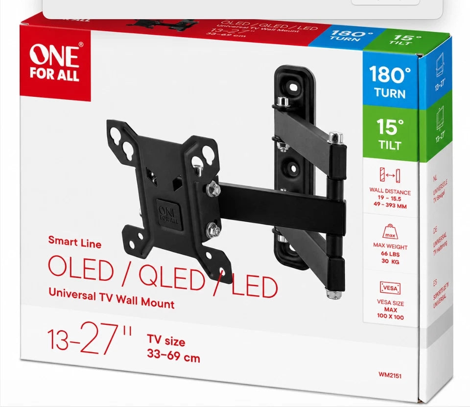One For All TV BRACKET, SMART TURN 180, VESA 100