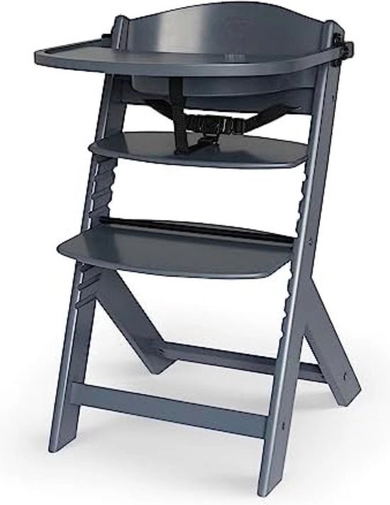 Seggiolino da Cucina per Bambini - Seggiolino per Bambini - Seggiolino Cucina per Bambino - Seggiolino per Cucina Bambini - Colore Grigio