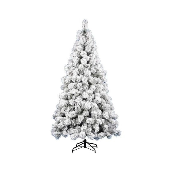 Albero di natale d. 1,27 x h. 2,4 m saint moritz verde innevato - 8009534015575