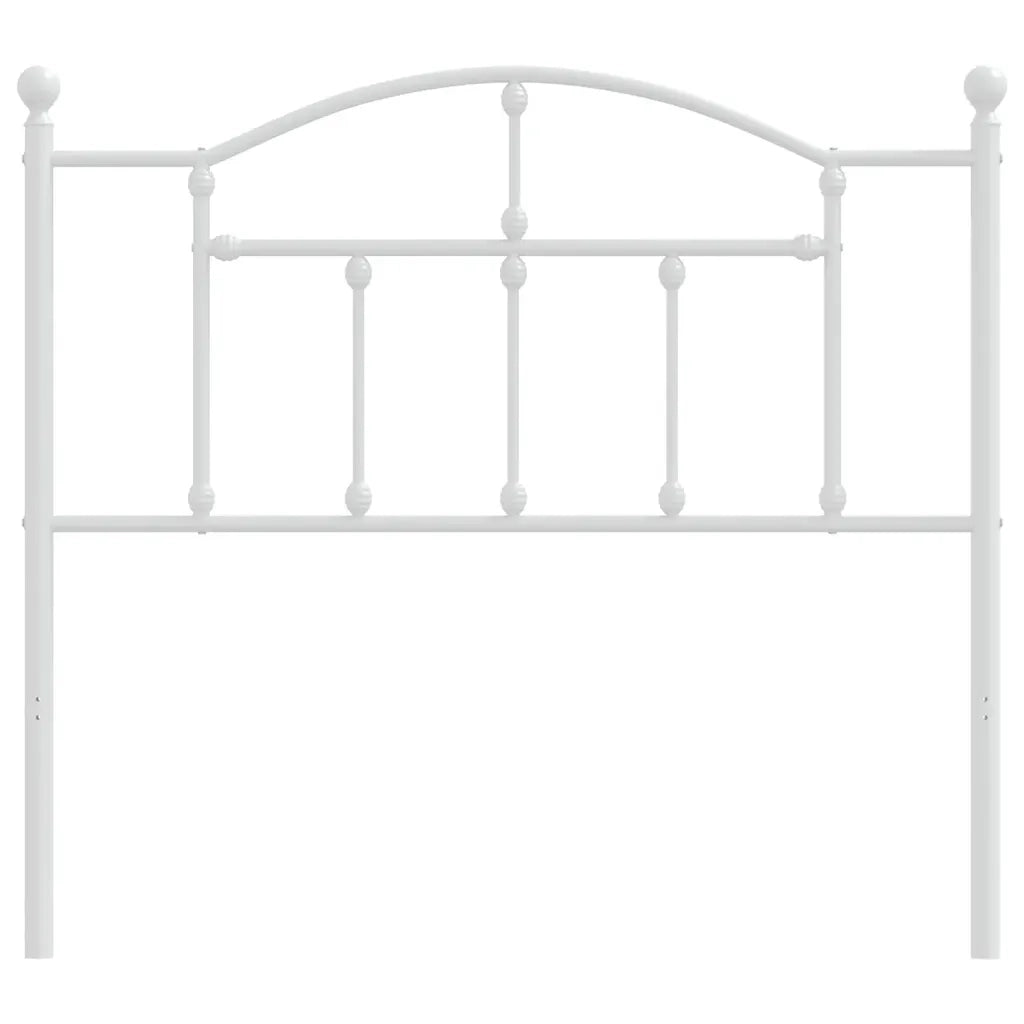 Testiera di Ricambio in Metallo Bianco 100 cm 353517