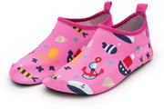 Schiaccianti antiscivolo per bambini - bagnanti per bambini rapidamente asciuganti - bagnanti per bambini femmine e maschi - calzini morbidi e respiranti per interni - adatti per piscine, surf, sport e yoga - misura 26-27