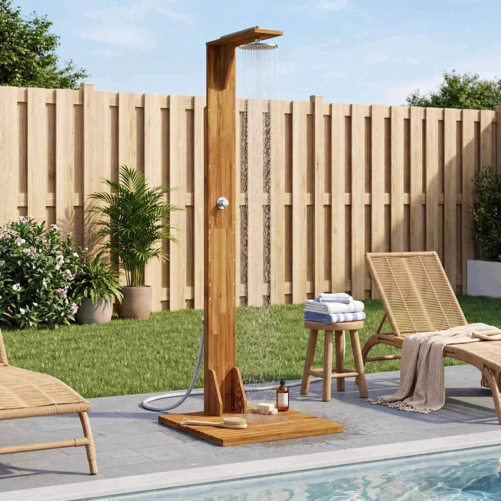 Doccia da esterno 219 cm Naturale 903116