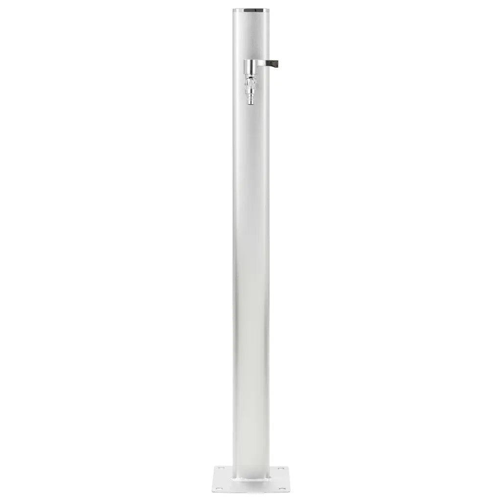 Fontanella a Colonna da Giardino in Allumino 95 cm 45458