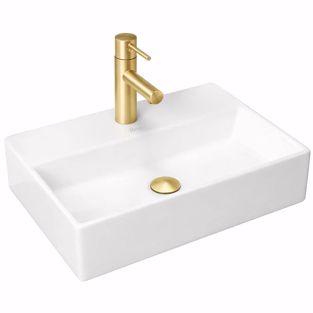 Lavabo Da Appoggio/murale Rea Valeria N