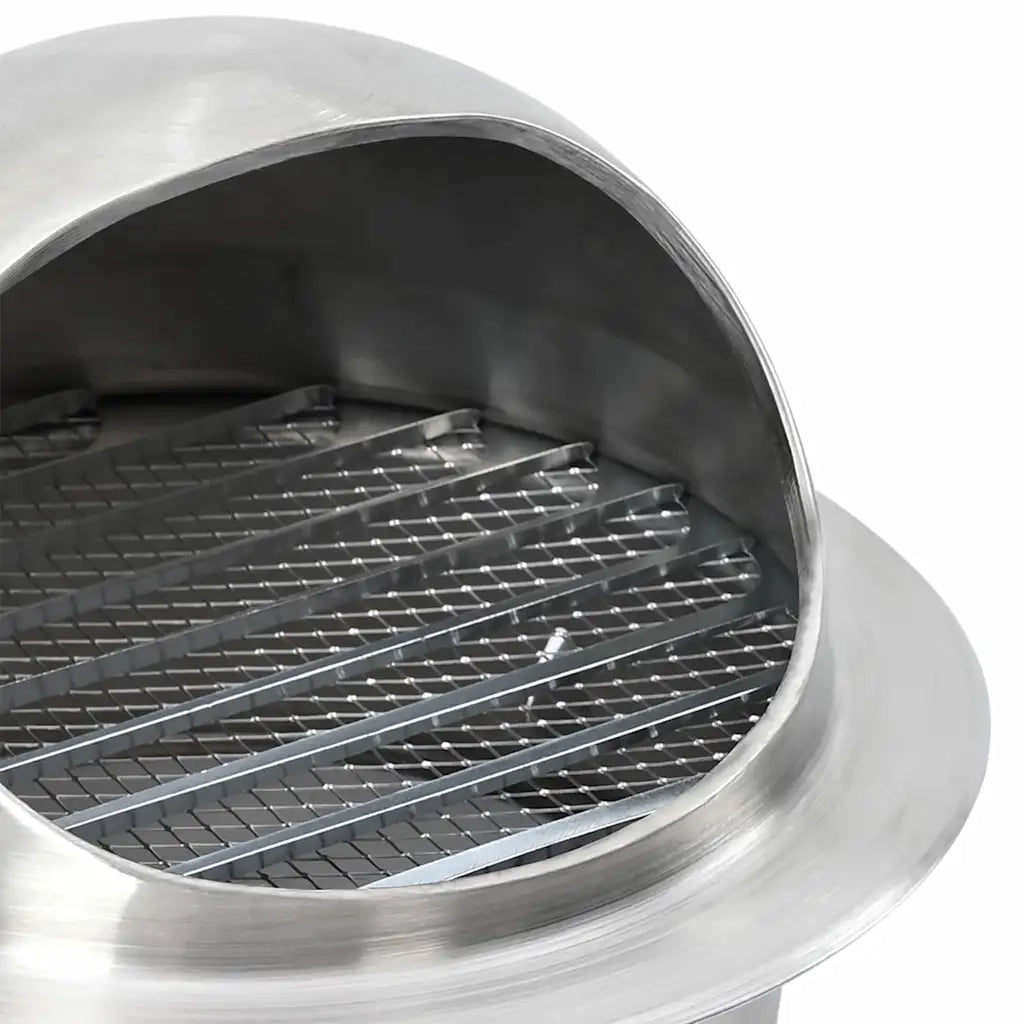 Coperture per ventilazione d'aria 8 pcs Argento 200 mm 42019383