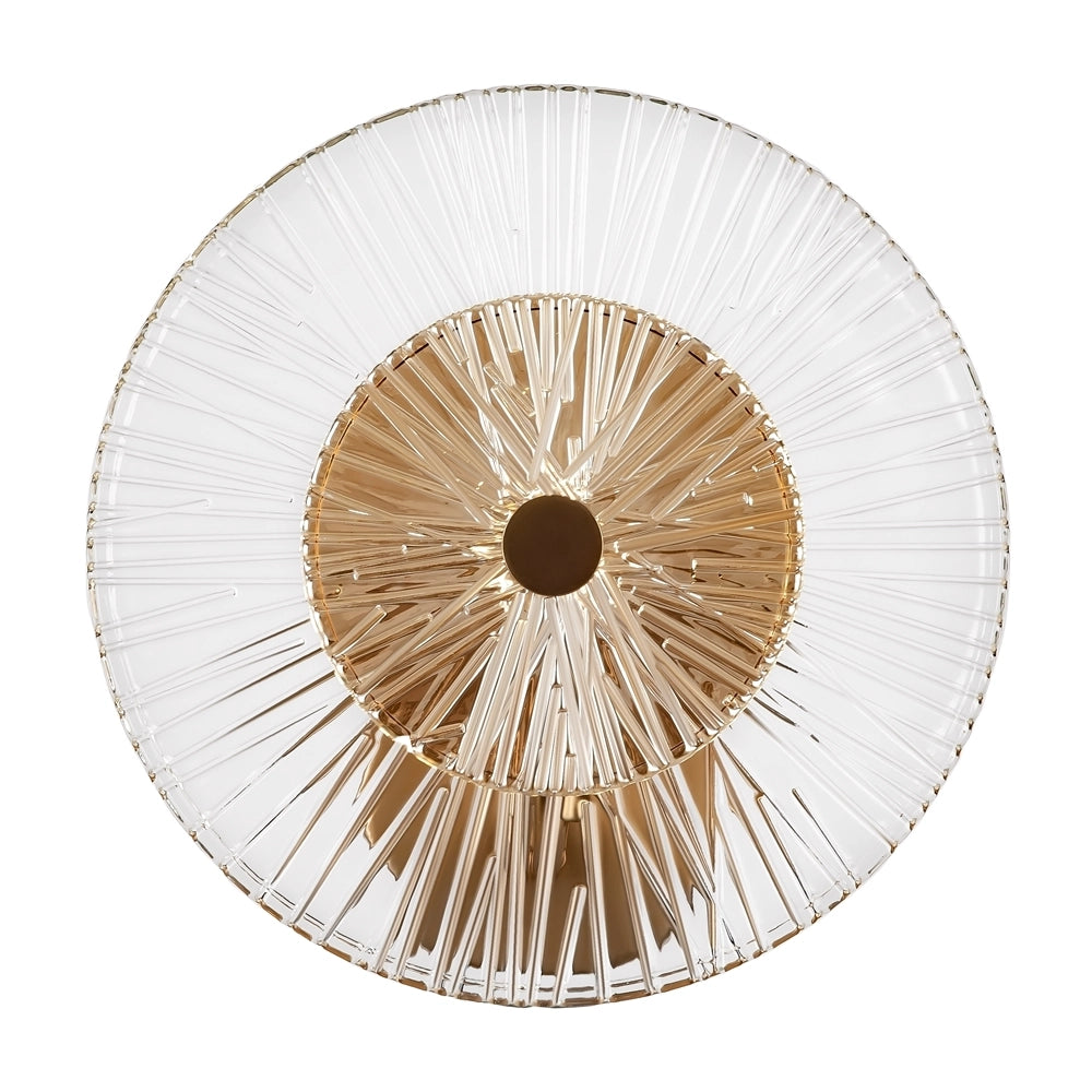 Applique oro con diffusore in vetro Maytoni MOD007WL-01G