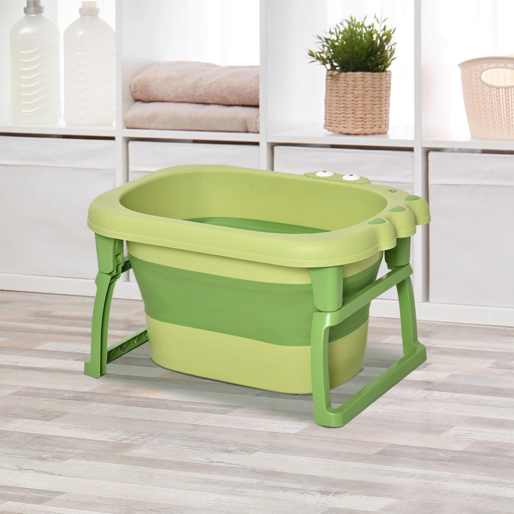Vasca da bagno pieghevole per bambini ¨C Minimal ¨C 75x55x43 cm verde