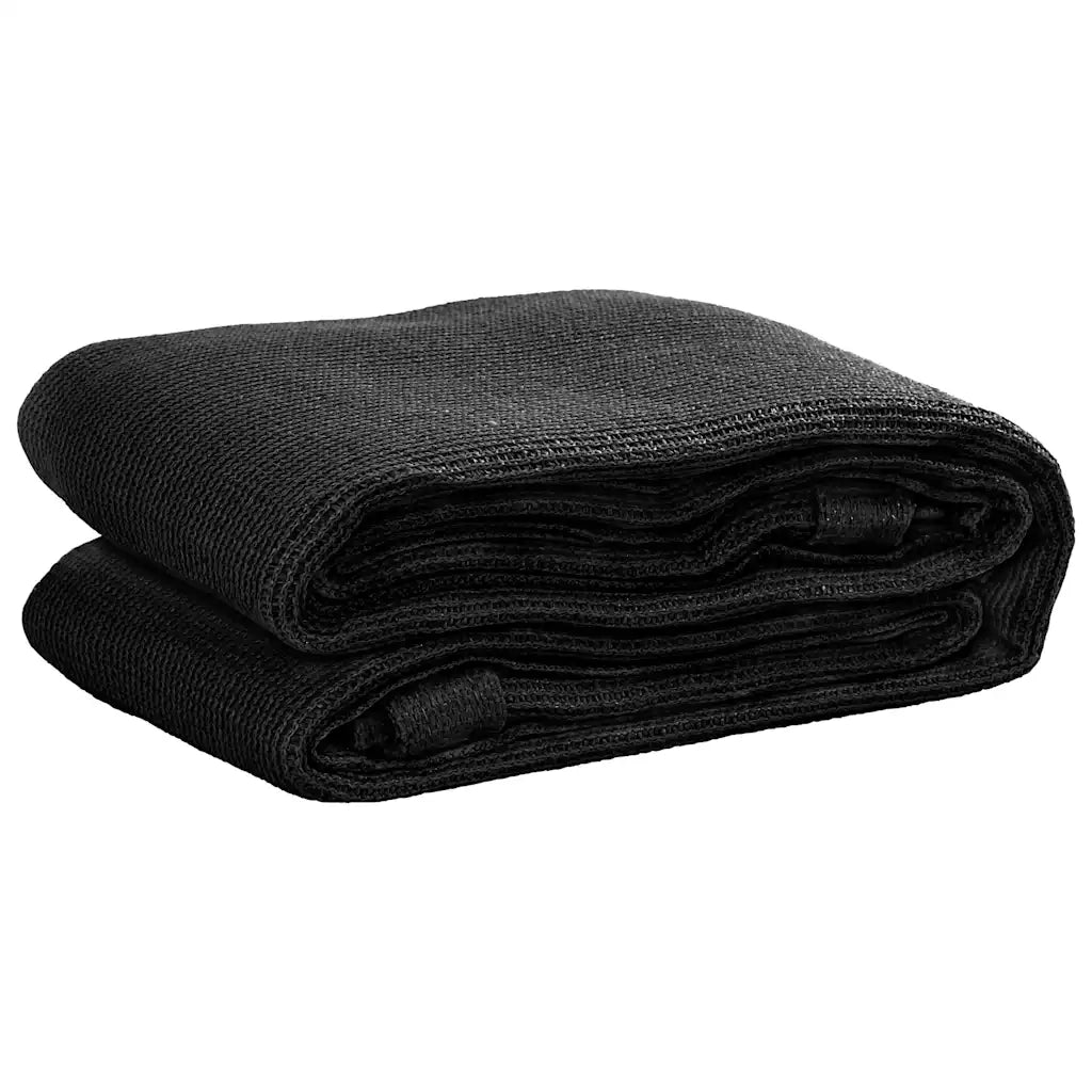 Tappeto da Tenda 300x500 cm Nero 310789