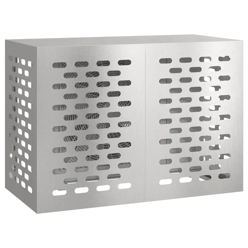 Copertura per condizionatore d'aria Argento 100 x 50 x 70 cm 865901