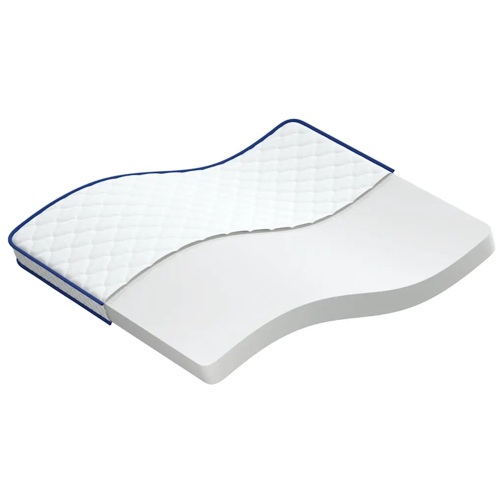 Materasso Viscoelastico Bianco 140x190x17 cm Morbido 4013420
