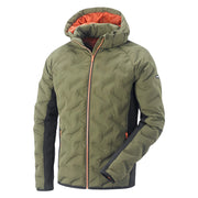 Giubbino M oliva/arancio 100% riciclato