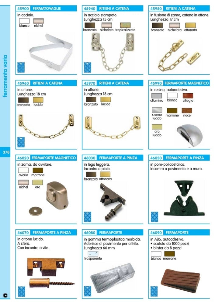 100pz ritieni a catena ferro lunghezza 150 mm finitura bronzato cod:ferx.11368