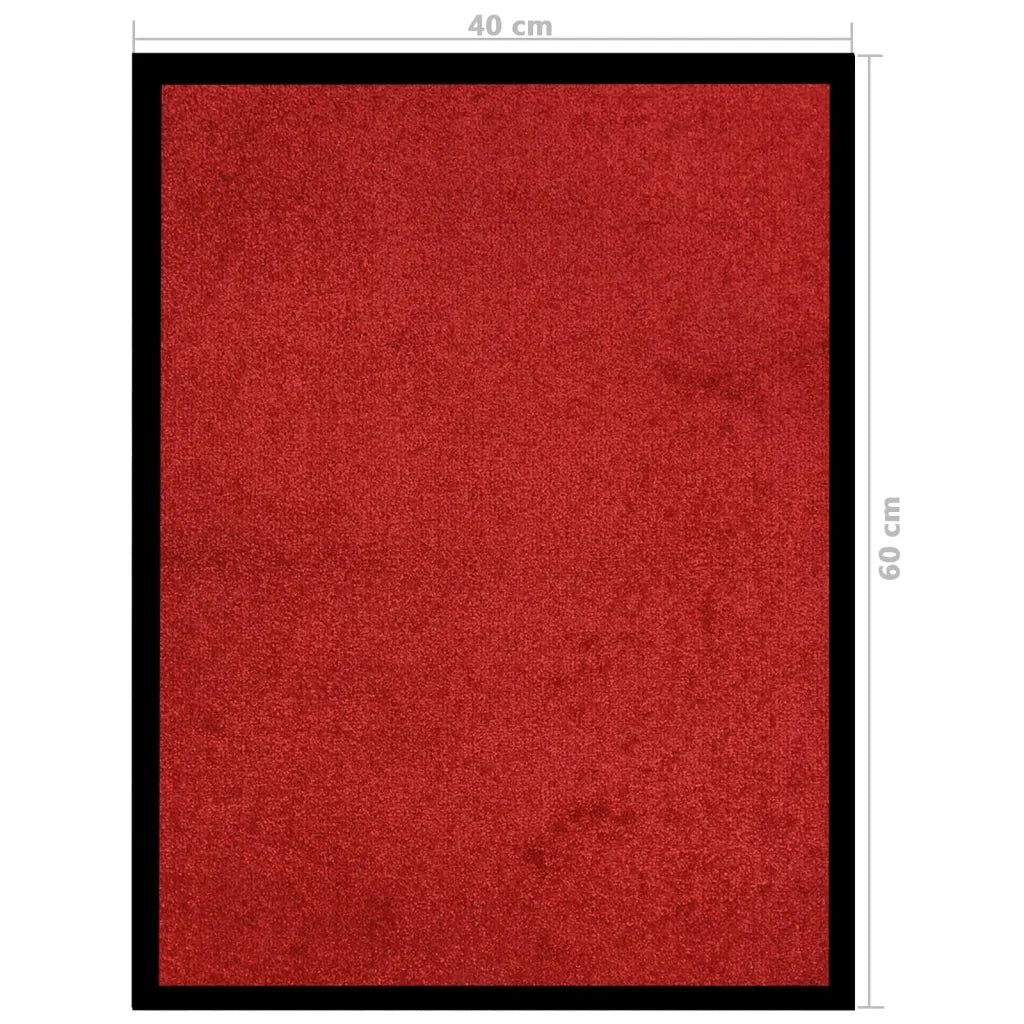 Zerbino | Tappetino Rosso 40x60 cm