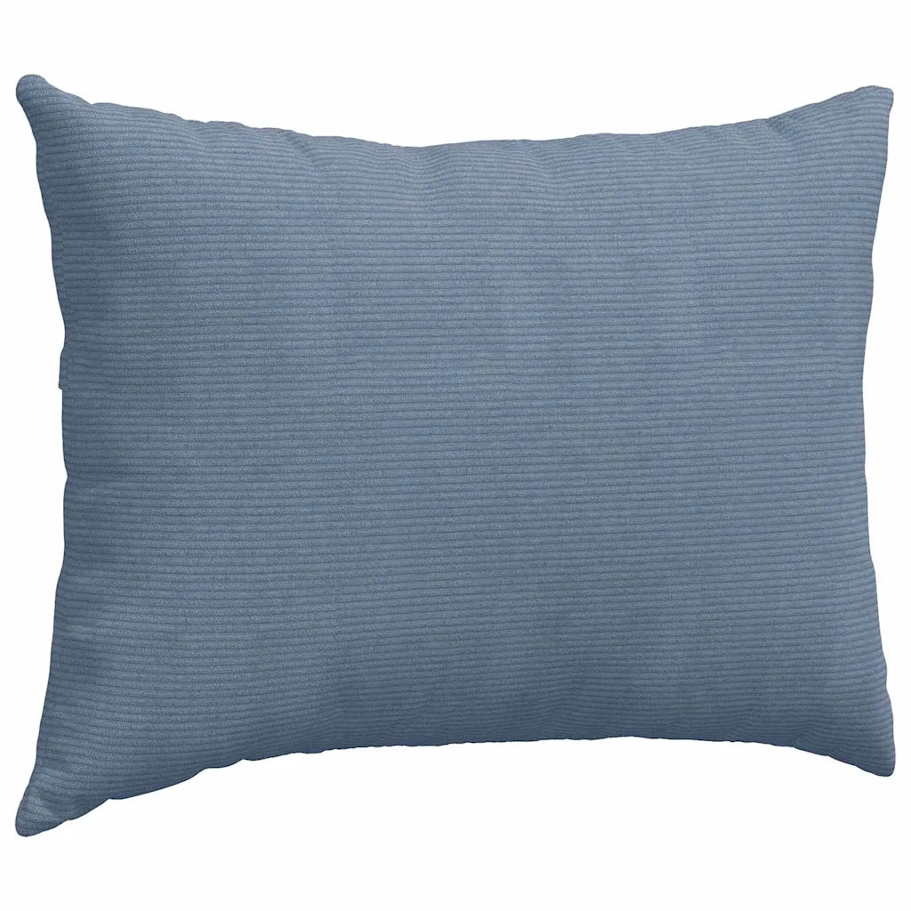 Cuscini da Divano 2 pcs Blu 70 x 50 cm Tessuto in Cords 42013777