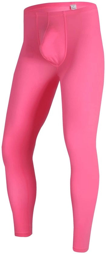 Pantaloni corti con cintura lunga e morbida - Pantalonino trasparente con tasca per il pacco - Disegno con tasca per il pacco - Buona forma - Intimo elastico - Sensazione di comfort durante la vestizione - Leggins