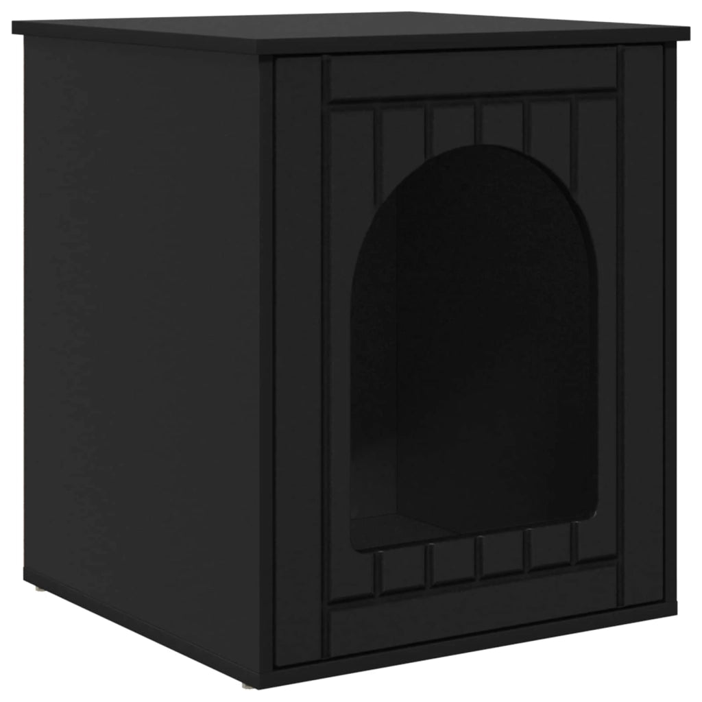 Casa per Gatti Nero 53 x 52 x 62 cm Legno multistrato 8000708
