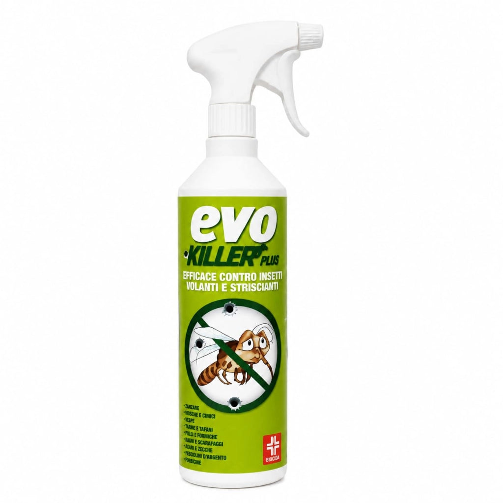 Evokiller insetticida antiparassitario insetti parassiti spray 750ml (ekokiller)