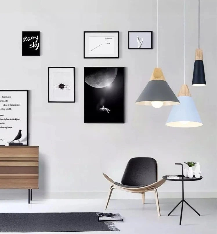 Lampada Da Soffitto Scandi C Bianca