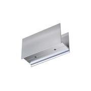 Kit Dritto Continuo Steel Alluminio Cromo Luce