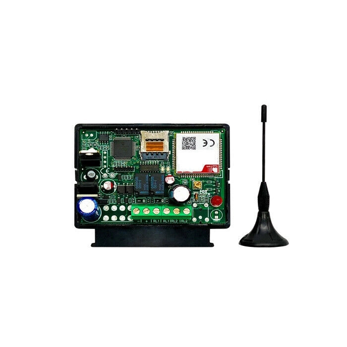 MODULO GSM SMS per SIM Controlli Remoti caldaia cancello accensione pulsante 2ch