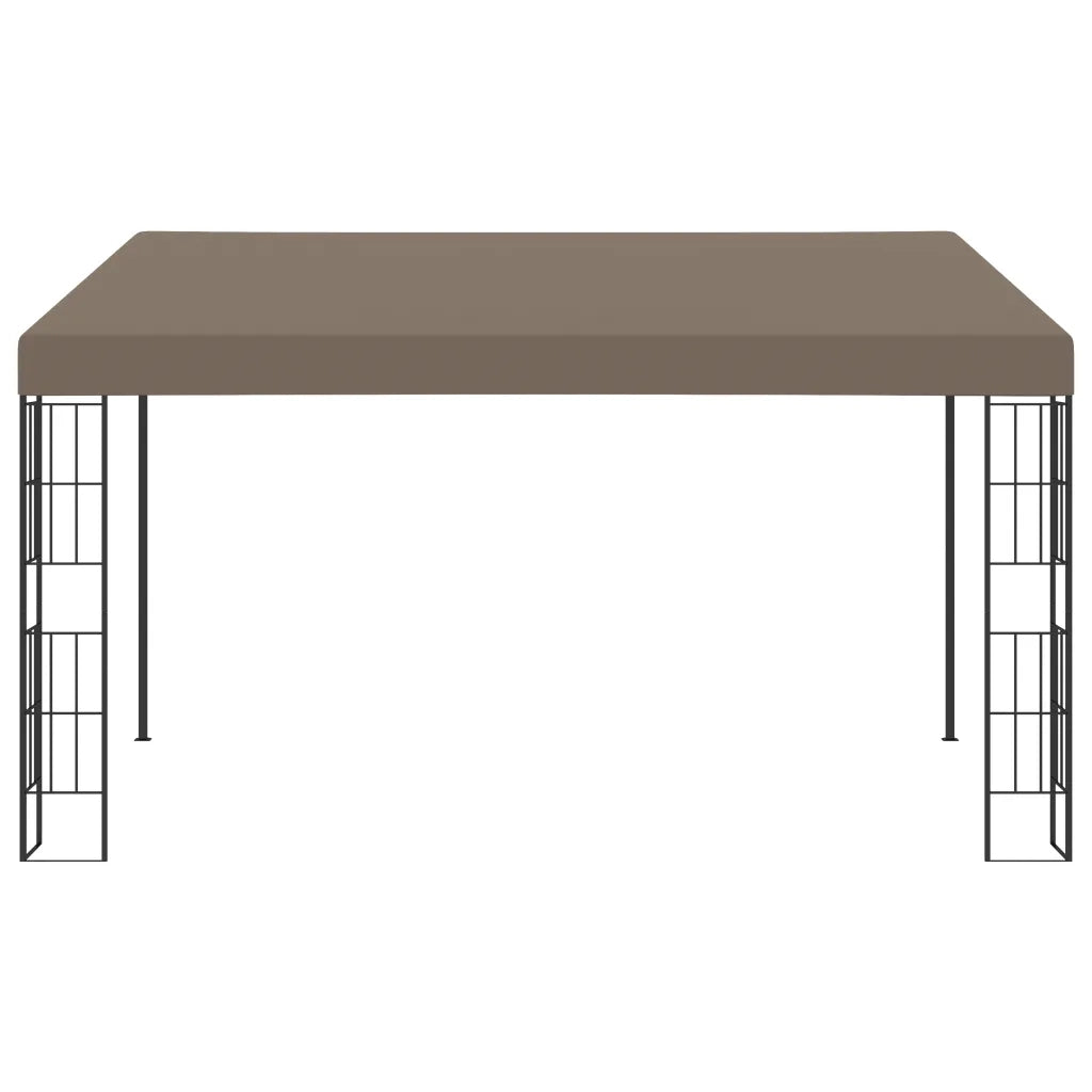 Gazebo a Parete 4x3 m Talpa in Tessuto 312261