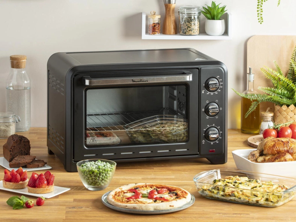 Moulinex OX4648 Optimo Forno Elettrico con Capacità di 33 L, Potenza 1600 W 28x31x36cm