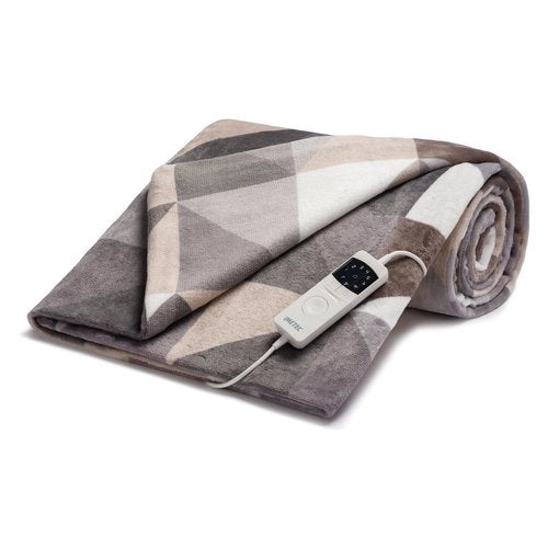 Coperta elettrica imetec 26209 caldoplaid adapto plus velvet brown