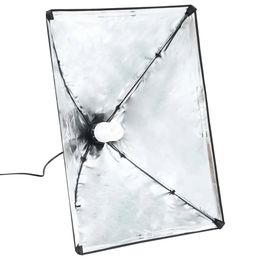 Kit per Studio Fotografico con Luce Softbox e Fondali CFW1860840