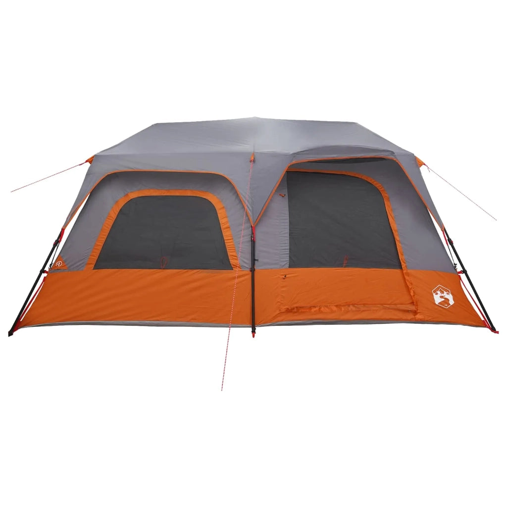 Tenda Istantanea Grigio e arancione 10 persone