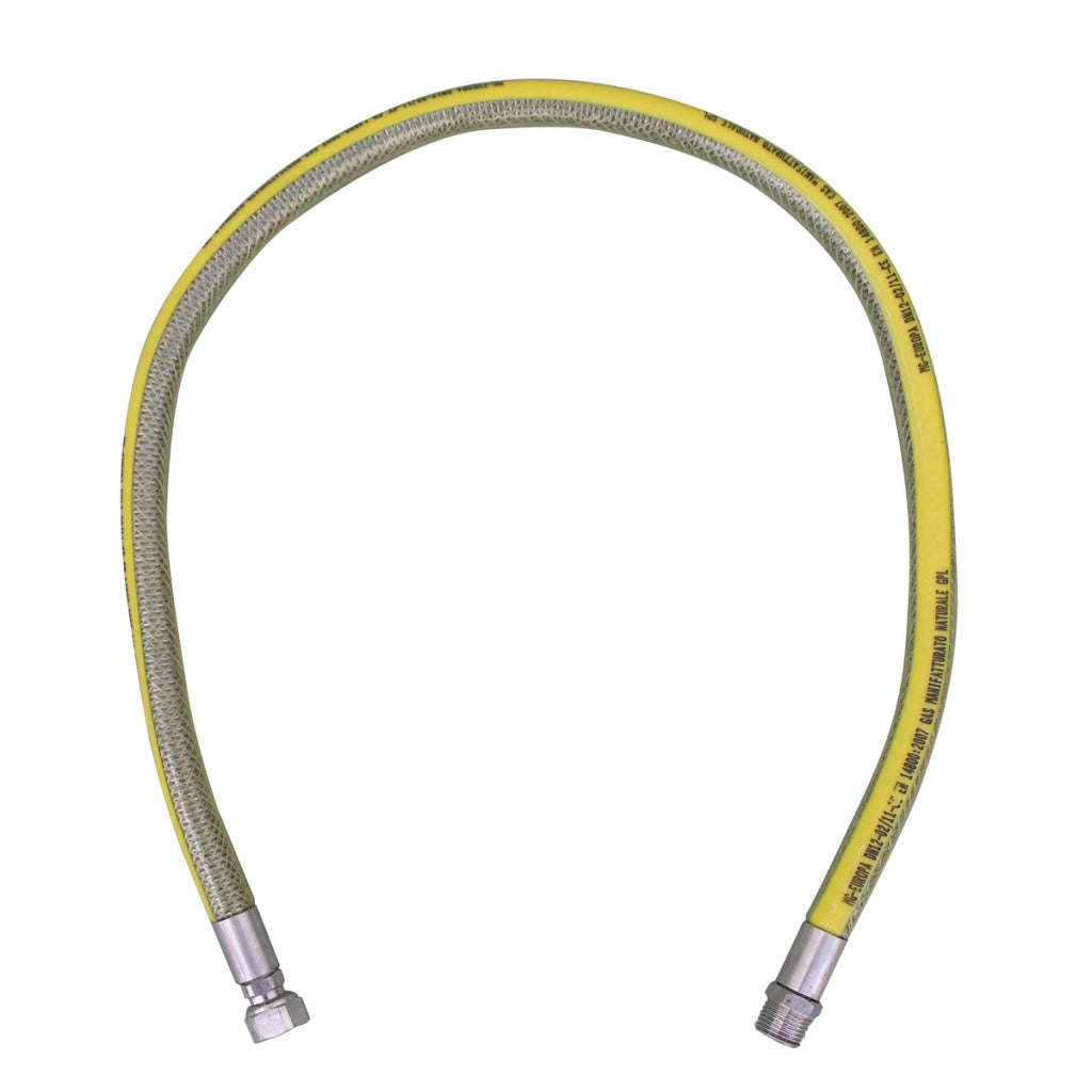 TUBO FLESSIBILE IN ACCIAIO MF PER GAS PARIGI- cm 100- PARIG- pezzi 1