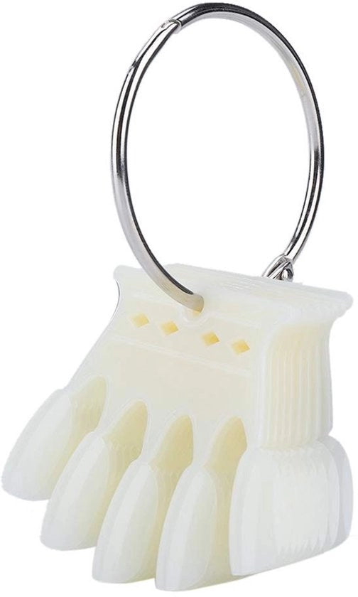 Organizzatore per Nagellacchi da 50 pezzi - Display per Nagellacchi - Kunststof - Accessori per la cura delle unghie - Set di colori - Utilizzo professionale/privato - Riciclabile - Display per arte dei capelli