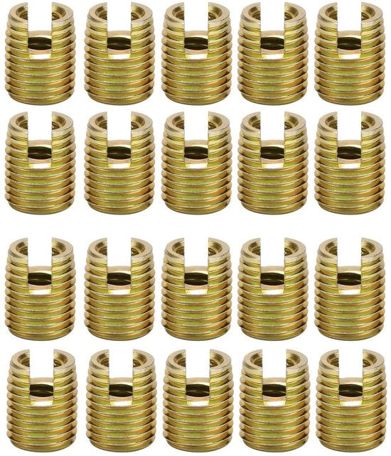 Set di viti a spillo 20 pezzi - Acciaio inossidabile/Ferro di carbonio - M2/M3/M4/M5/M6/M8/M10/M12 - Viti a spillo da appendere - Lunghezza 6-10 mm - 100% Nuovo