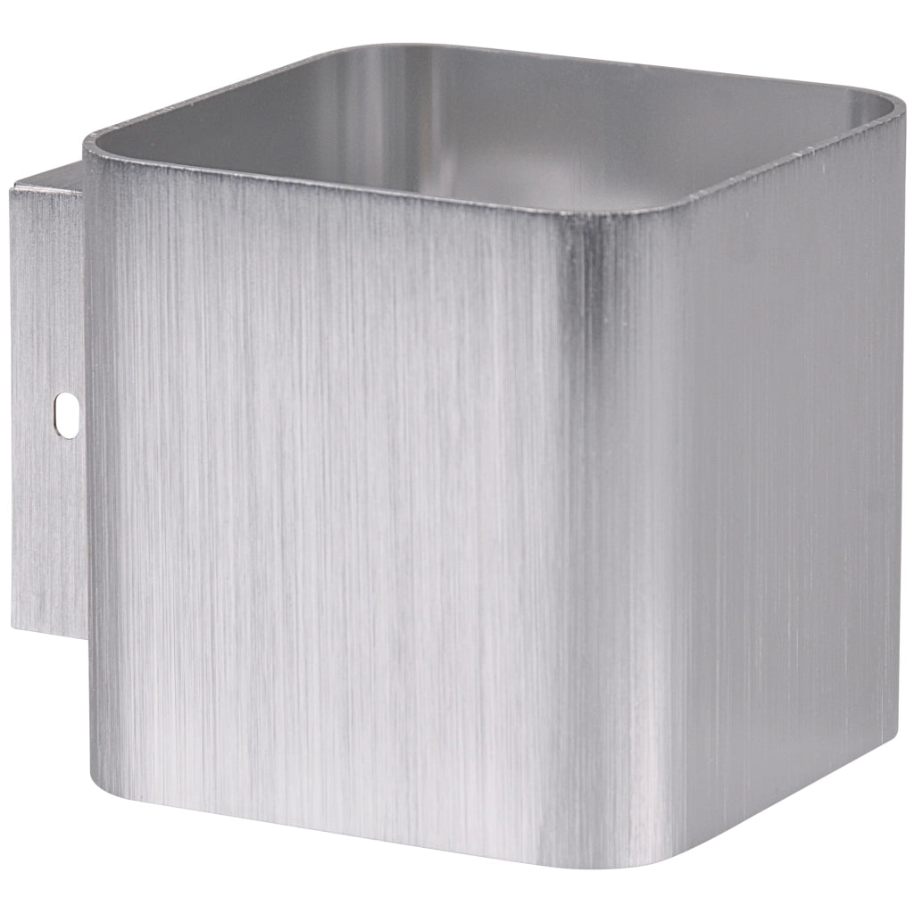 Applique 1 luce G9 argento spazzolato IZAR 314017 Polux