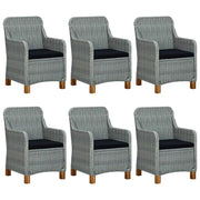 Set da Pranzo da Giardino 9 pz Grigio Chiaro 3067940