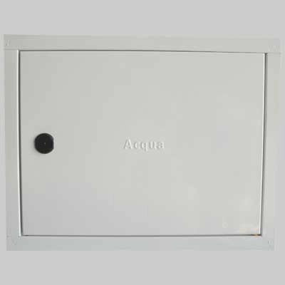 SPORTELLO PER CONTATORE ACQUA PREVERNICIATO BIANCO  400 x 500 x 20     MADE IN ITALY