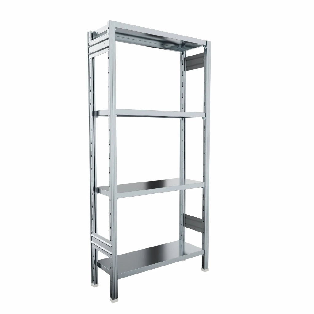 SCAFFALATURA in metallo da magazzino Zincata cm. 120x40x180h
