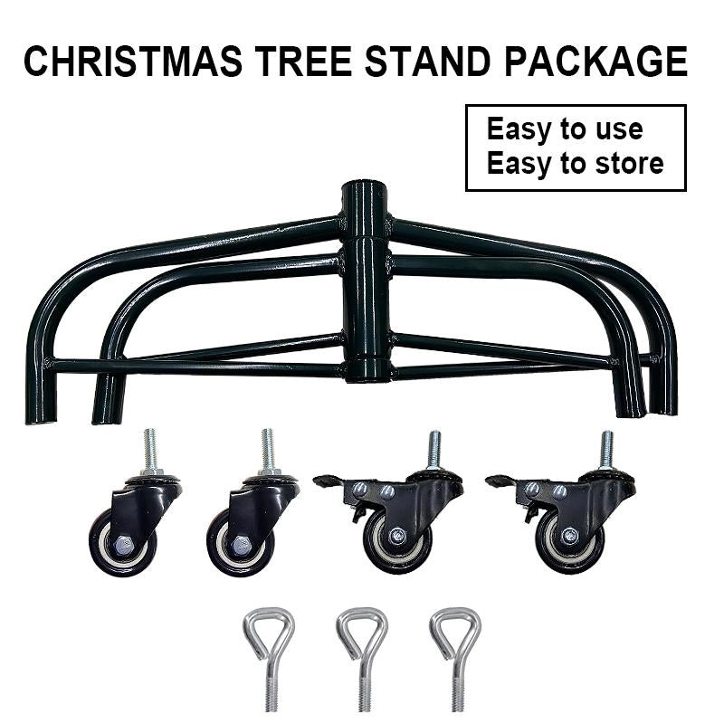 Base albero metallo con ruote cm66