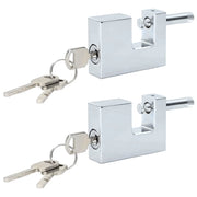 Lucchetto 2 pz Argento Acciaio CFW2328853