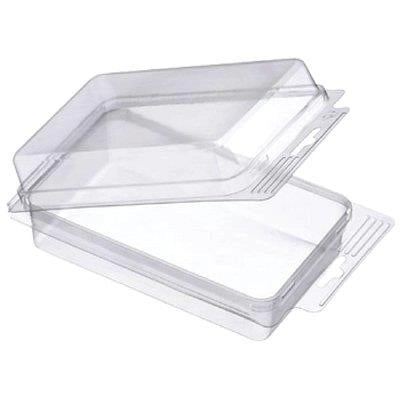 BIVALVA RIGIDA - PVC TRASPARENTE MM  75X 48 H.MM 20- 100 pezzi