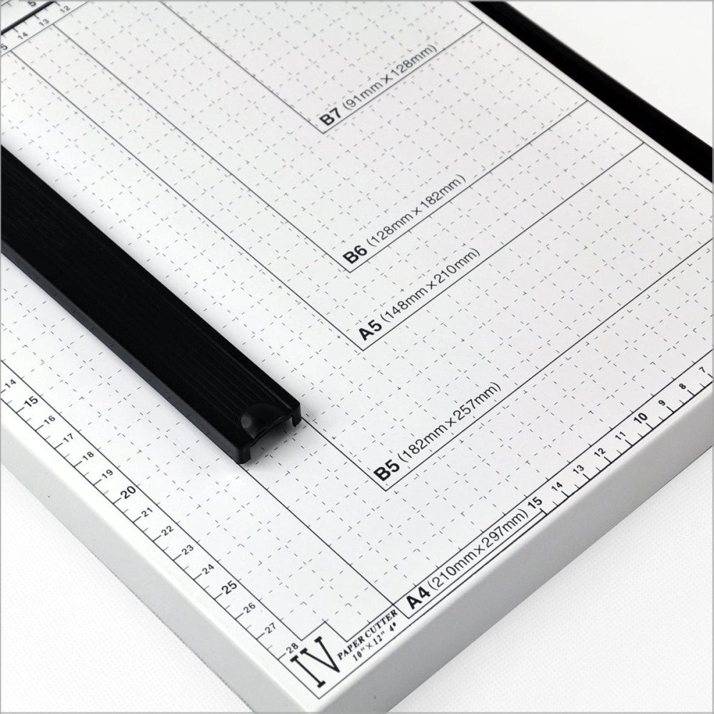 Trade Shop - Tagliacarte Professionale Da Ufficio Formato A4 Per Carta E Fotografie Lama -